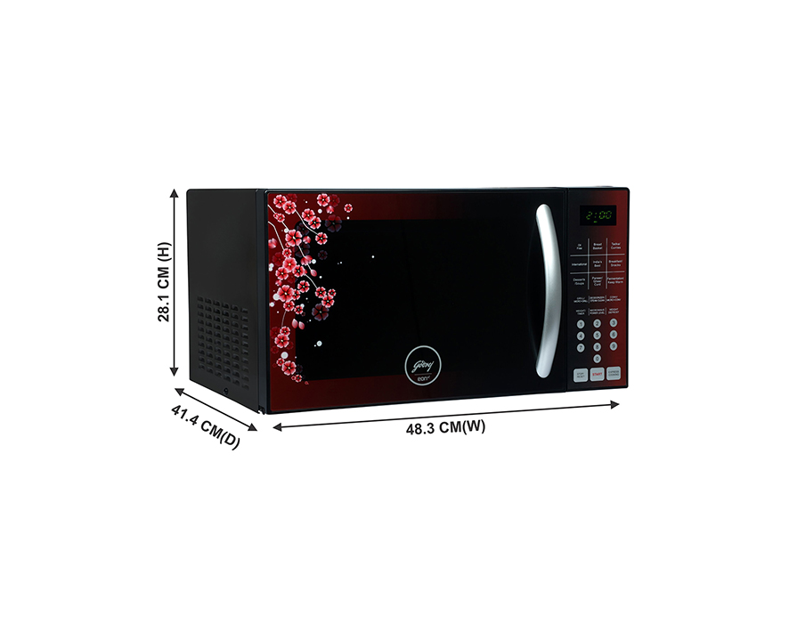 Godrej 25 L Convection Microwave Oven (GME725CF1, Cherry Blossom) -11436