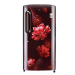 LG 215 L 4 Star Inverter Direct-Cool Single Door Refrigerator (GL-B221ASCY, Scarlet Charm, Moist 'N' Fresh) -0