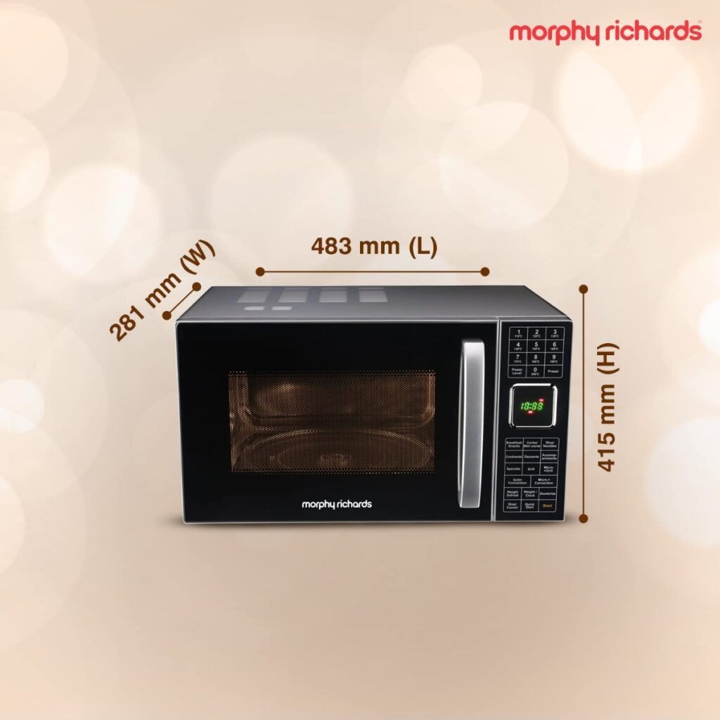 Morphy Richards 25 L Convection Microwave Oven (25CG,Black) -11457