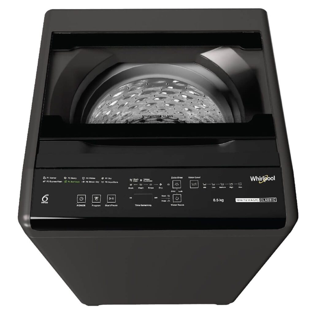 Whirlpool 6.5 Kg 5 star Full-Automatic Top Loading Washing Machine (WMClassic6.5GENX,Grey)-11076