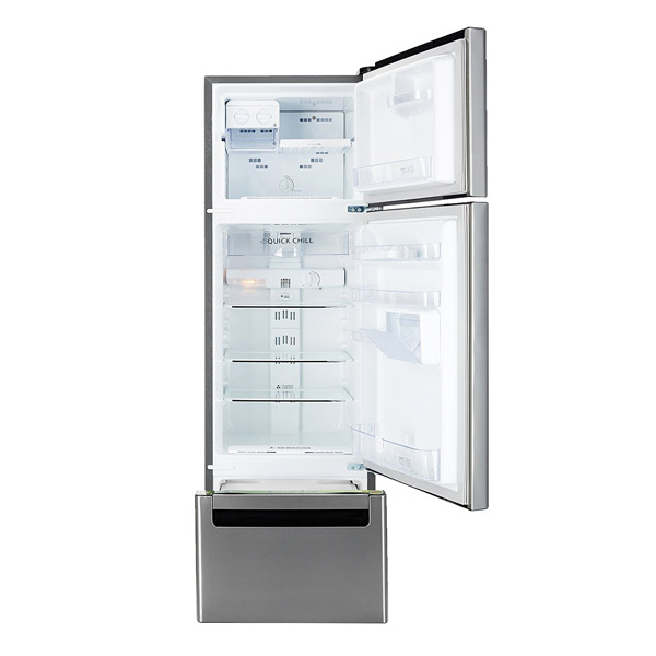 Whirlpool 260 L Frost Free Triple Door Refrigerator (FP283DPROTROY, Alpha Steel)-8556