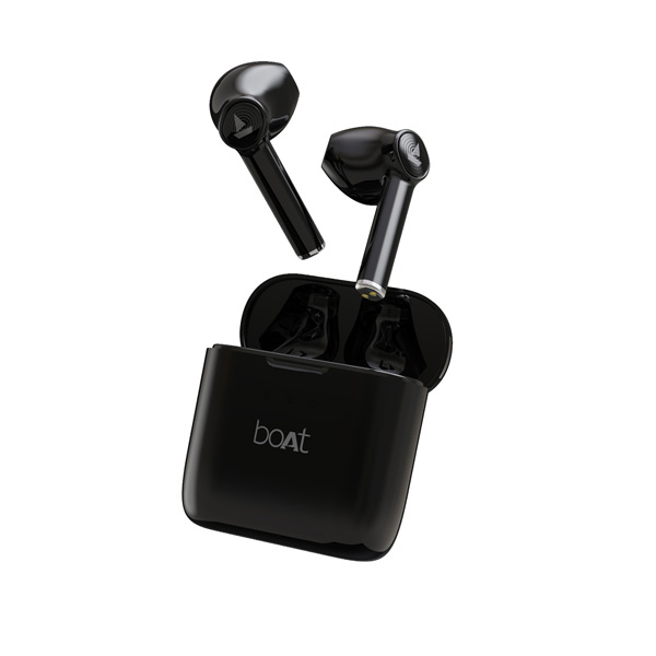 boAt Truly Wireless Earbuds with Mic (Airdopes 138,Black,In-Ear)-0