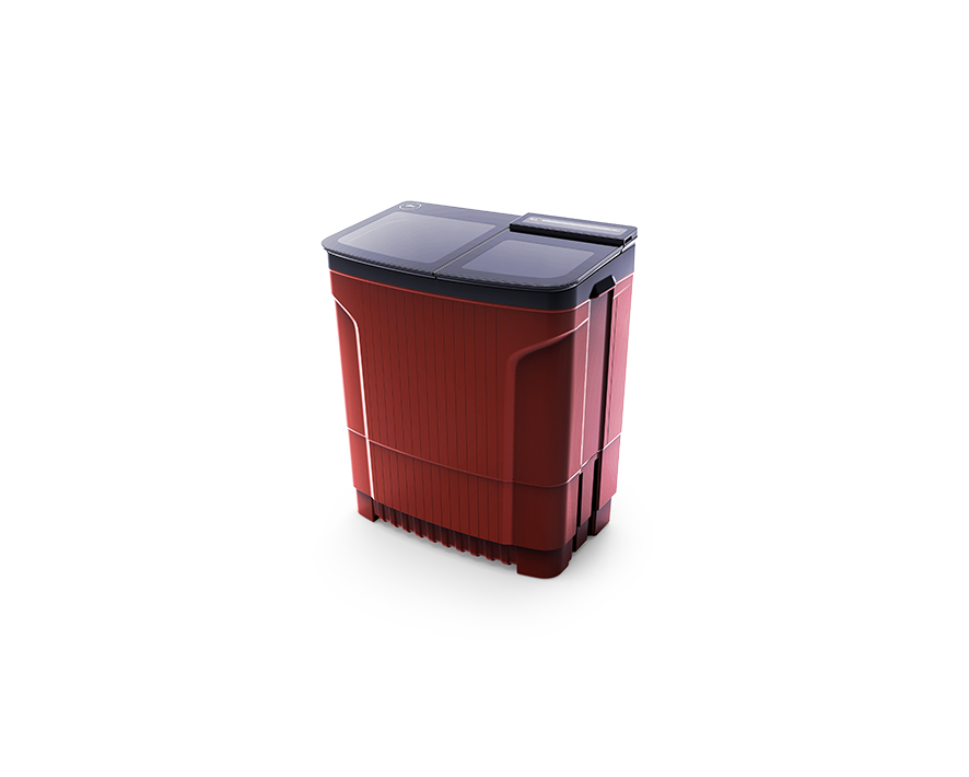 Godrej 8 Kg Semi Automatic Top Load Washing Machine (WSEDGE ULT 80 5.0 DB2M CSRD, Crystal Red)-10445
