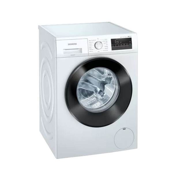 Siemens 8 kg Full Automatic Front Load Washing Machine (WM12J26WIN, White)-0