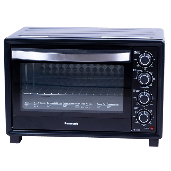 Panasonic 38L Oven Toaster Grill(NB-H3801KSM, Black)-0