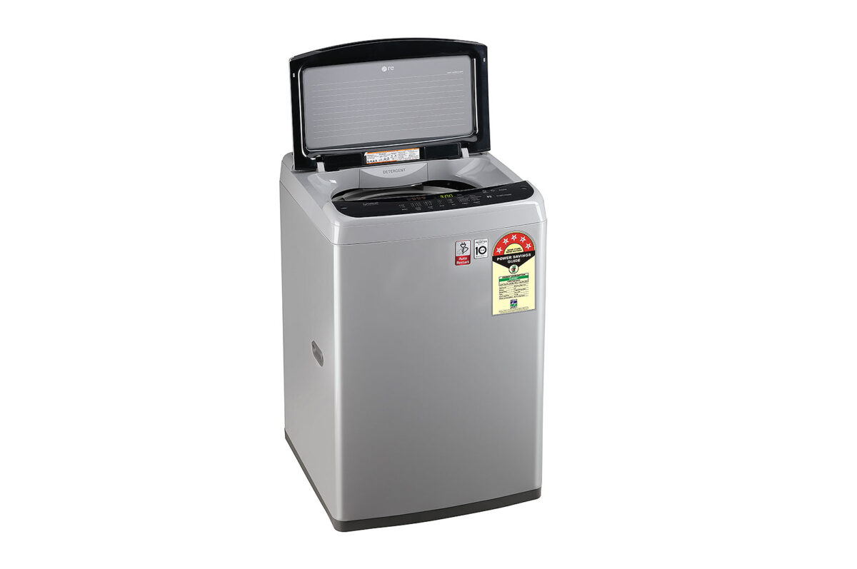 LG 7 kg 5 Star Full Automatic Top Load Washing MAchine (T70SPSF1ZA,Middle Free Silver)-11060