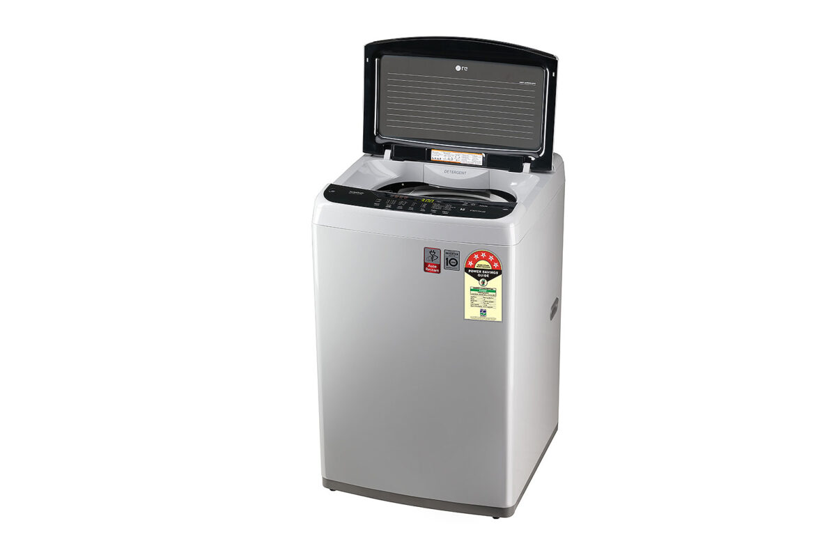 LG 7 kg 5 Star Full Automatic Top Load Washing MAchine (T70SPSF1ZA,Middle Free Silver)-11058