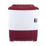 Godrej 8 Kg 5 Star Semi Automatic Washing Machine (WSEDGECLS805.0SN2MWNRD, Wine Red)-12719