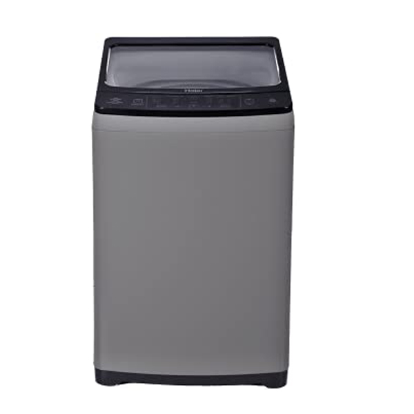 Haier 7 kg Full Automatic Top Load Washing Machine (HWM70-826DNZP, Moonlight Grey)-0
