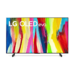 LG 106 cm (42 inches) UHD 4K Smart OLED TV (OLED42C2PSA)