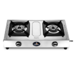 Preethi 2 Burner Stainless Steel Gas Stove (GLARE2B(SSGS007),Manual)
