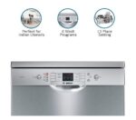 Bosch 13 Place Settings Dishwasher (SMS66GI01I, Silver Inox)-13891