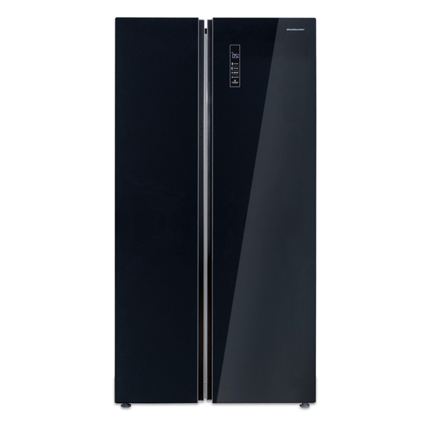 Kelvinator 584 L Side By Side Refrigerator (Black,KRSB600BKG)-0