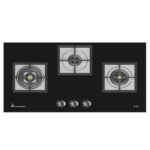 PureFlames Cook Hob Auto Ignition (Gold,Black)