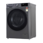 LG 8 Kg 5 Star Inverter Wi-Fi Full Automatic Front Load Washing Machine (FHP1208Z5M, Middle Black, AI DD Technology & Steam for Hygiene)-0