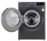 LG 9 Kg 5 Star Full Automatic Front Load Washing Machine (FHV1409Z4M,Black,Wifi)-14049