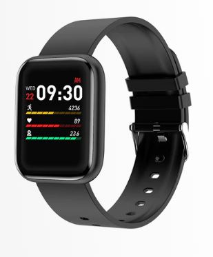 FireBoltt Smart watch Ninja BSW007 (Black)-0