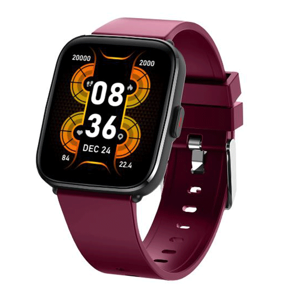 Gizmore Smart Watch Gizfit 912 Blaze Pro (Calling,Burgundy)-0