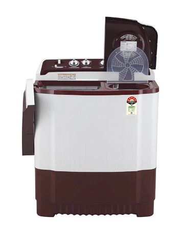 LG 8.5kg 5 Star Semi Automatic Top Load Washing Machine(Roller Jet Pulsator,P8530SRAZ,Burgundy)-14749