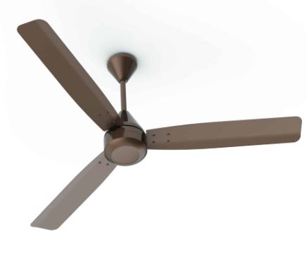 Crompton Energion Groove 28Watt 5 star rating 1200 mm (48 inch) Energy Efficient BLDC Ceiling Fan (Brown) -0