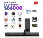 Impex 2.1 Ch 120 watts Multimedia Soundbar Beatbeam (SB6000)-14570