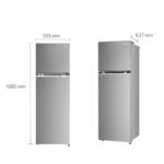LG 272 L 2 Star Convertible Frost Free Double Door Refrigerator (GL-S312SPZY,Shiny Steel) - Image 2