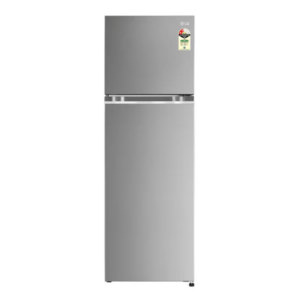 LG 272 L 2 Star Convertible Frost Free Double Door Refrigerator (GL-S312SPZY,Shiny Steel)