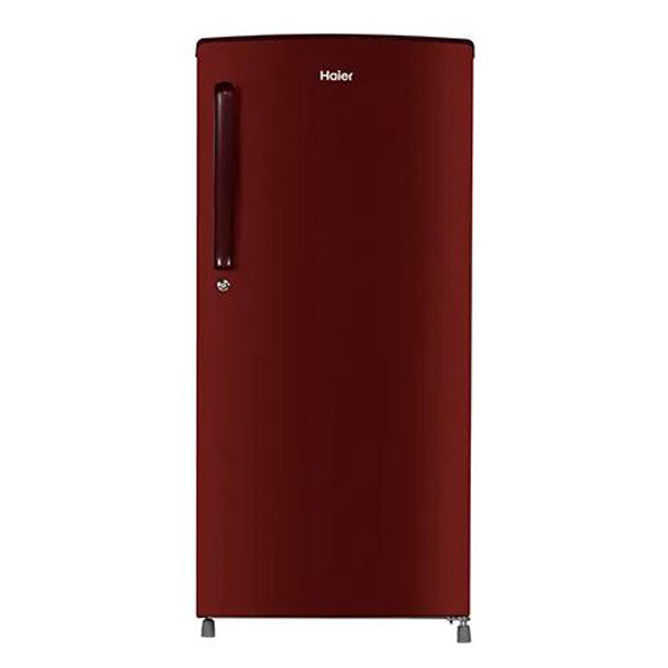 Haier 175 L 2 Star Direct Cool Single Door Refrigerator (HRD1962BBR-N,Burgundy Red)-0