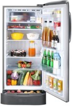 LG 190 L 3 Star Direct Cool Refrigerator (GLD201APZDSS,Stainless Steel)-15351