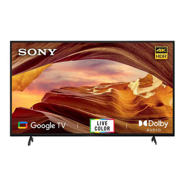 Sony Bravia 126 cm (50 inches) 4K Ultra HD Smart LED Google TV (KD50X75L, Black) -0