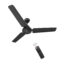 Ceiling Fan Atomberg Efficio 1200mm(Midnight Black,BLDC,Remote)-0