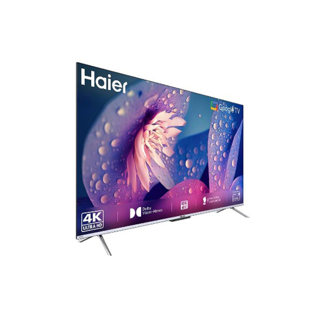 Haier 109 cm (43 inches) 4K Smart Google TV With Hands Free voice Control (43P7GT)