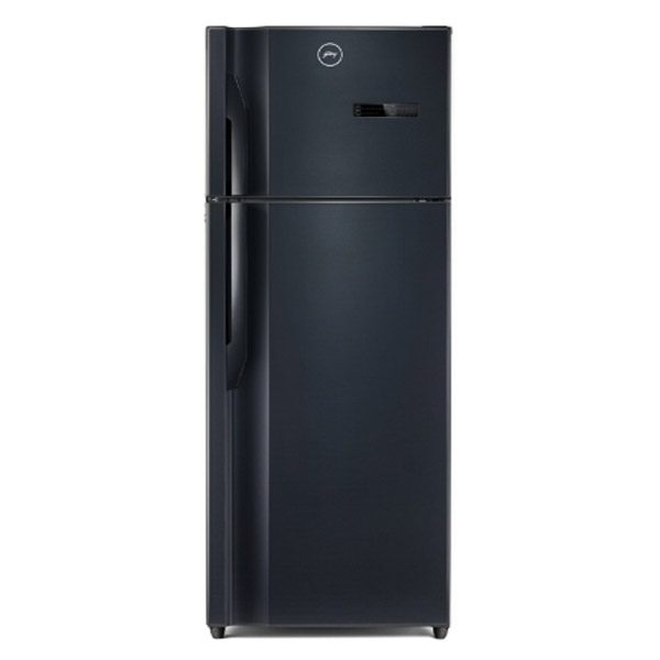 Godrej 350 L 2 Star Frost Free Inverter Double Door Refrigerator (RTEONVIBE366BHCITMTBK,Matte Black)-0