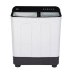 Haier 7.0 Kg Semi Automatic Top Load Washing Machine (HTW70-178BKN,Dark Grey)-0