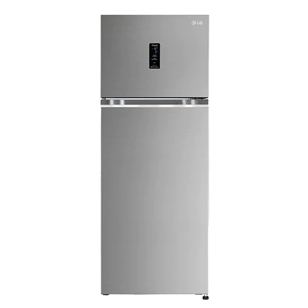 LG 272 L 3 Star Double Door Frost Free Convertible Refrigerator (GLT312TPZX,Shiny Steel)