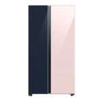 Samsung 653 L BESPOKE Convertible 5in1 Side By Side Refrigerators (RS76CB81A37QHL,Clean Navy + Clean Pink)