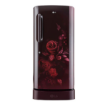 LG 185 L 5 Star Direct Cool Single Door Refrigerator ( GL-D201ASEU,Scarlet Euphoria)