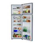 Whirlpool 259L 2 Star Frost Free Double-Door Refrigerator (IFINVELTDF305, Illusia Steel)
