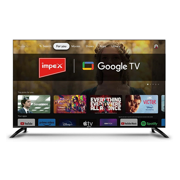 Impex 32 inch HD Ready Smart Google LED TV with 4 Year Warranty (32S2RLD2,Black)