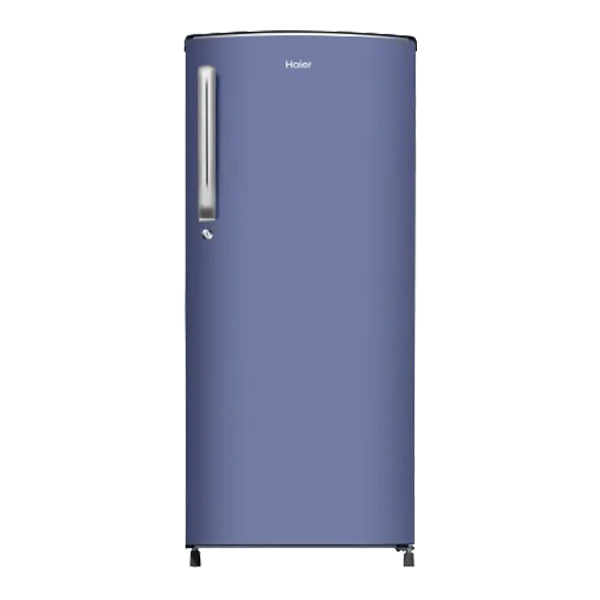Haier 205 L 3 Star Direct Cool Single Door Refrigerator ( HRD2263BRB-N,Radish Blue)