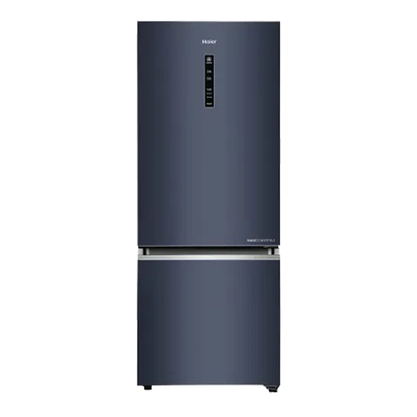 Haier 325 L 2 Star Magic Convertible Inverter Bottom Mount Refrigerator (HRB-3752BGK-P,Graphite Black)