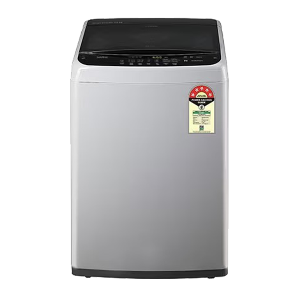 LG 8.0 Kg 5 Star Fully Automatic Top Load Washing Machine (T80SPSF2Z,Middle Free Silver)