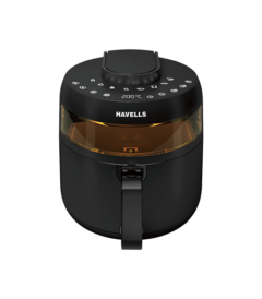 Havells 5.0 L Digital Air Fryer (PROLIFE CRYSTAL AIR FRYER,Black)