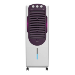 V-Guard 50L Air Cooler four-way air deflection (Arido T50 H ,White with Purple Burry Decals)