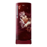 Samsung 183 L 3 Star Single Door Refrigerator (RR20D1823RZ, Midnight Blossom Red)