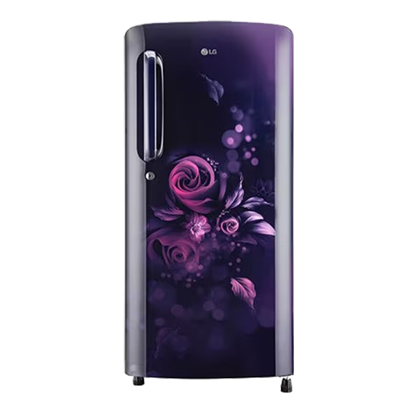 LG 185 L 3 Star Direct Cool Single Door Refrigerator (GL-B201ABED,Blue Euphoria)