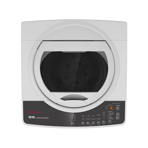 IFB 6.5 Kg 5 Star Full Automatic Top Load Washing Machine (TL RPSS7.0KG AQUA,Light Grey)