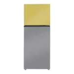 Haier 328 L 3 Star Glass Finish Top Mount Frost Free Refrigerator (HRF-3783YGG-P,Yellow Grey)
