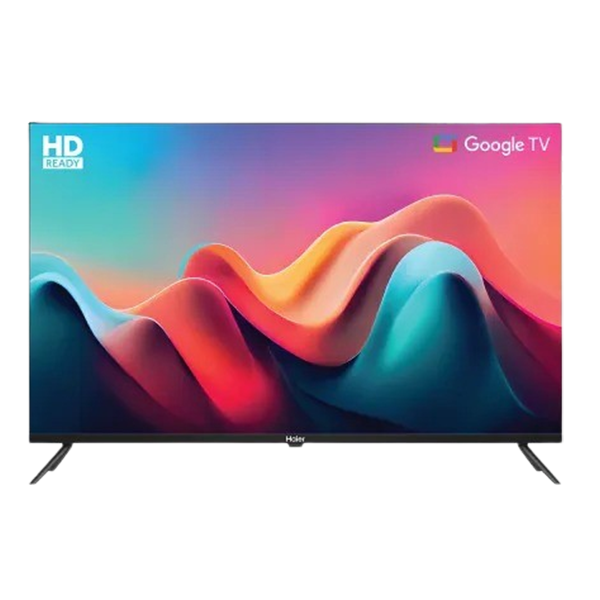 Haier 80 cm (32 inch) HD Ready Google TV (LE32K800GT, Black)