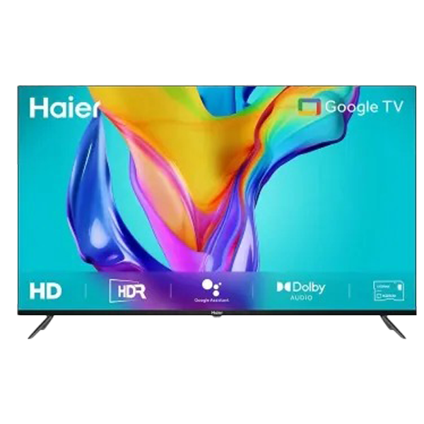 Haier 80 cm (32 inch) HD Ready Google TV ( LE32K8200GT, Black)